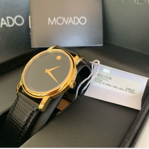 NWT authentic MOVADO unisex classic watch - Picture 2 of 7